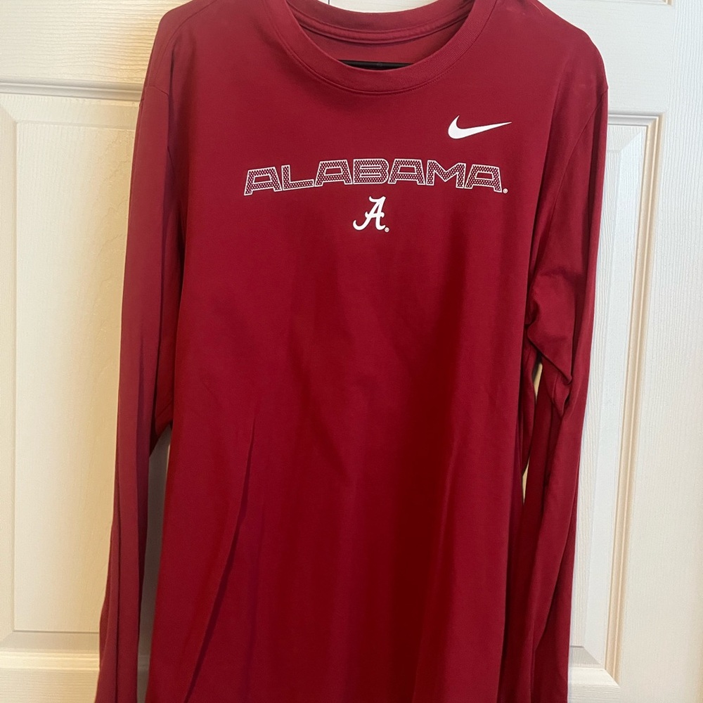 Nike Alabama Crimson Long Sleeve Shirt